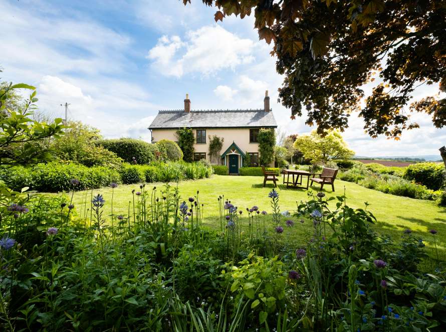 Cambridgeshire country house with traditional chimney stacks